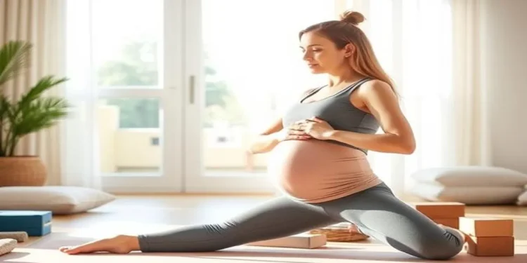 Sciatica Relief Prenatal Yoga Poses for Pregnant Women 1 Prenatal yoga poses for back pain and sciatica relief